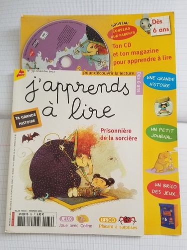 Apprends lire 39 - j'apprends, à
