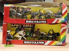 BRITAINS Deetail Turks No 7756 & 7758 Figures In Original Vintage Boxes + Bonus