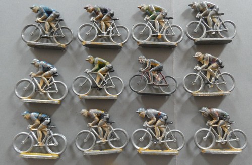 Lot jouet velo cyclistes - lot,