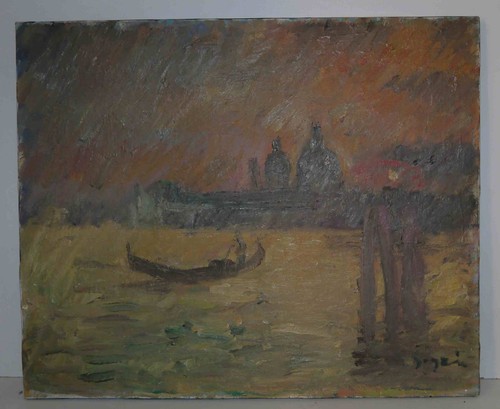 Tableau ancien peinture huile