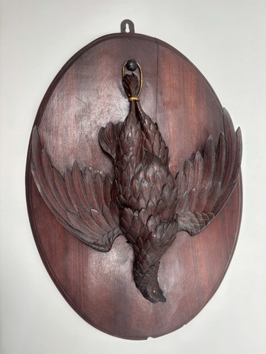 Trophée chasse bois - en,