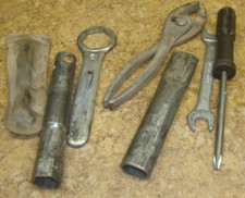 1992 Suzuki Quad Runner LT-4WD LTF 250 LT250 OEM Tool Kit Holder Pouch Set 92