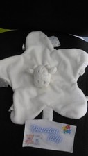 doudou plat vache Lola blanc