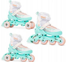 Roller en ligne Profession Menthe + patin à roulette + triskate Adulte Enfant M
