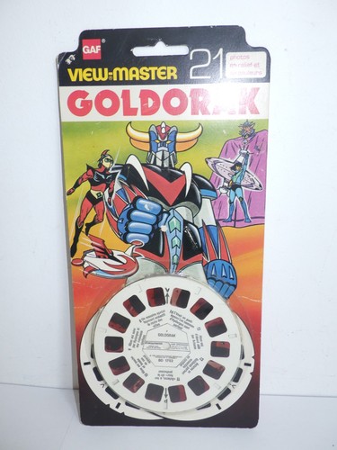 View master vintage goldorak - view-master,