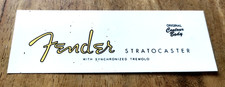 FENDER stratocaster 1954/60 HEADSTOCK LOGO TETE DE GUITARE FENDER strato 54/60