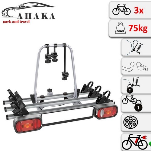 Porte velos sur attelage - porte-velos,