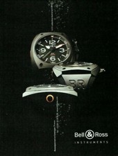 Advertising 1020 2008 Bell & Ross Instrument Watch BR 02