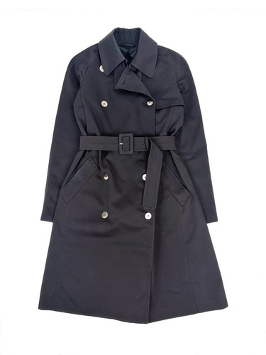 Trench long max - mara, noir