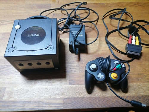 Game cube noire console - game,