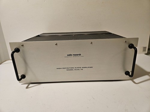 Audio research dual power - research,