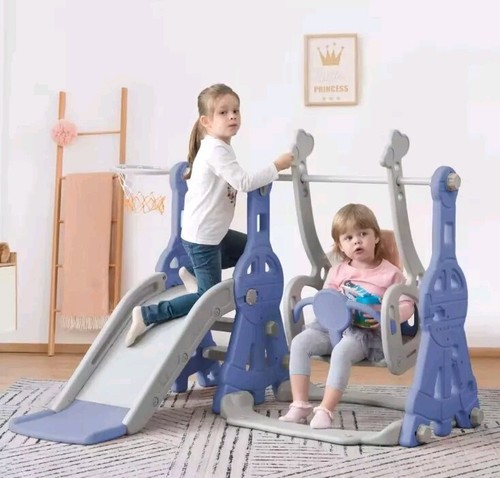 Aire jeux toboggan - de,