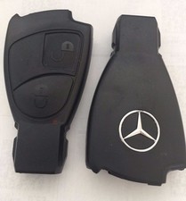 COQUE BOITIE CLÉ MERCEDES W168 W202 W203 W208 W210 W211 A B C E S ML G 2 BOUTONS