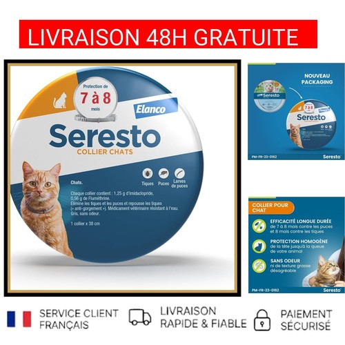 Seresto collier chat anti - collier,