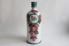 Bouteille liqueur céramique