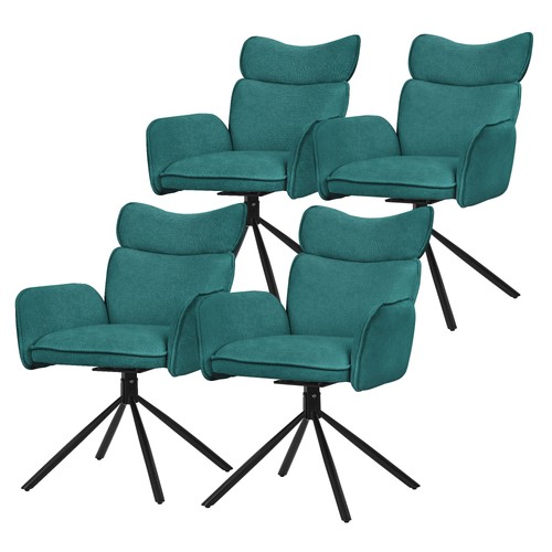 Lot chaises pivotantes - lot, 4