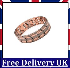 3x Ultra Strength Magnetic Bracelet For Men Copper Bracelet For All Occasions UK