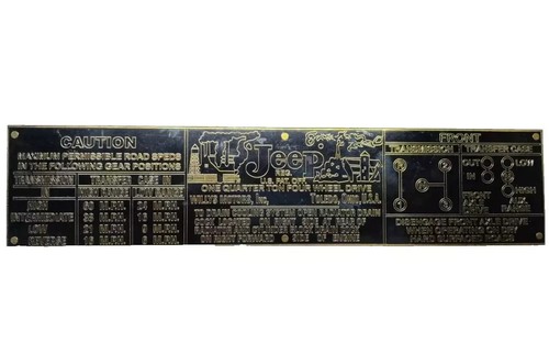 Tableau transmission caution - tableau,