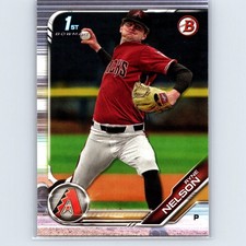 2019 Bowman Draft Ryne Nelson #BD-147 Arizona Diamondbacks