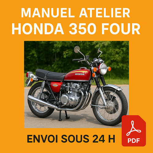 Manuel atelier honda 350 - atelier, cb