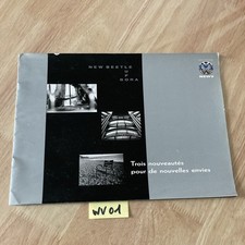 Volkswagen VW Lupo Bora new Beetle prospectus publicité automobile