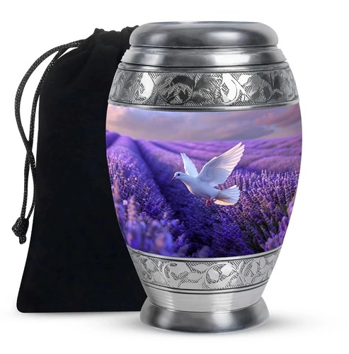 Urne funéraire violette