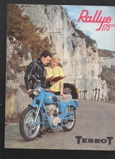 (motorcycle) old advertising papers: T TERROT RALLYE 175cc P46420