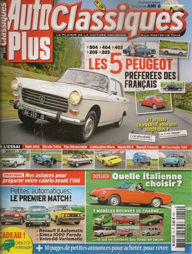 Auto plus classiques visa - plus,