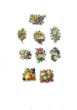 chromos anciens découpis