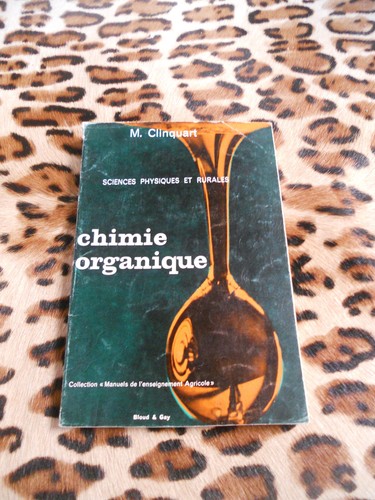 Clinquart chimie organique - m,