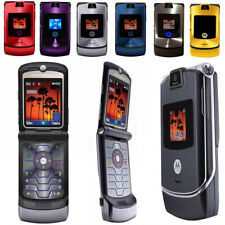 Original Motorola RAZR V3i GSM 2G 1.2MP Camera Flip Unlocked Mobile cell Phone