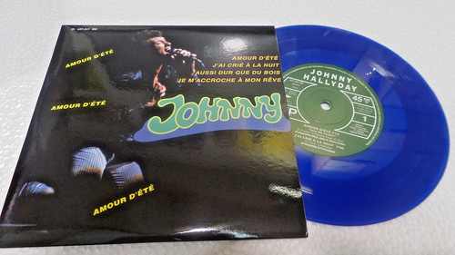 45t vinyle johnny hallyday - 45t,