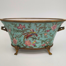 Cache pot - coupe ovale -