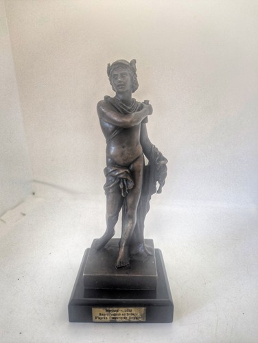Statue bronze mercure - statue,