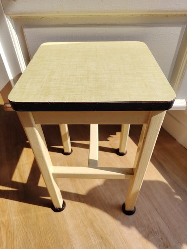 Tabouret formica vintage bout - formica,