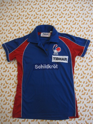 Maillot equipe france ping - france,