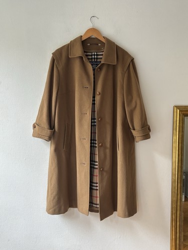 Vintage burberrys loden coat - burberrys,