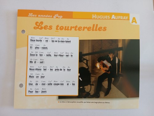 Carte fiche hugues aufray - fiche,