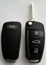 COQUE CLÉ BOITIER TÉLÉCOMMANDE AUDI  A2 A3 A4 A6 A8 TT Q3 Q5 Q7 A1 3 BOUTONS