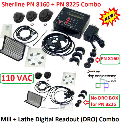 Sherline 8160 3 axis - 8160-in,