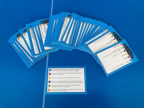 Trivial pursuit lot cartes - trivial, 50