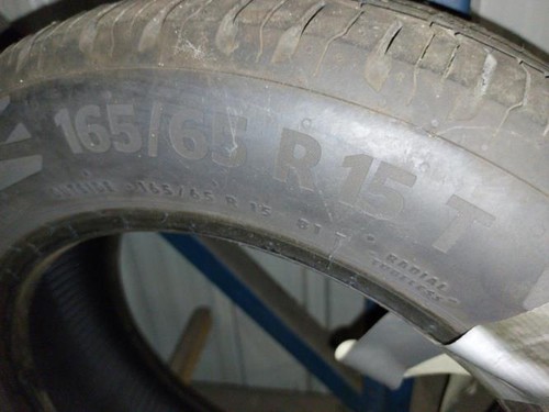Pneu 165 r15 - 81, t