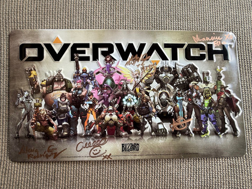 Overwatch autographed - overwatch,