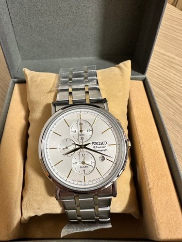 Seiko premier chronograph - premier,