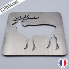 Dessous de Plat Cerf en Inox