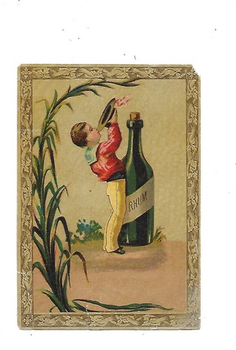Ancien chromo publicitaire - ancien,