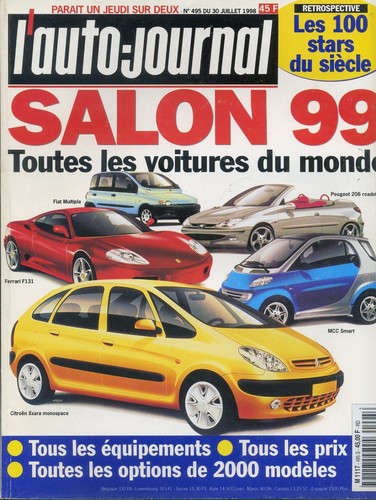 Auto journal 495 - l'auto, n°495