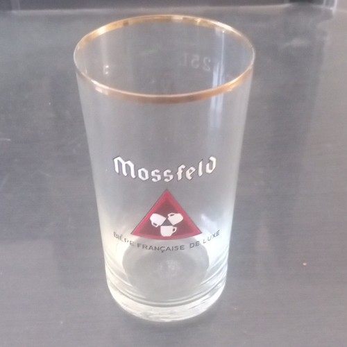 Verre biere émaillée - verre,