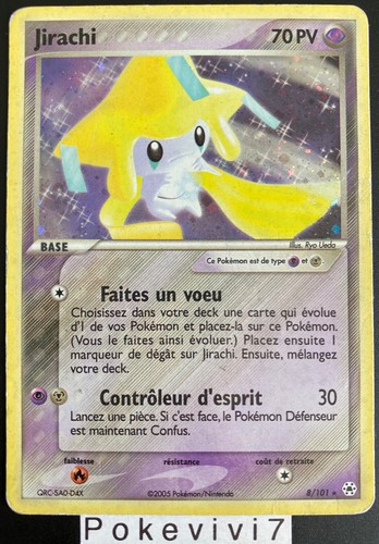 Carte pokemon jirachi 101 - carte,