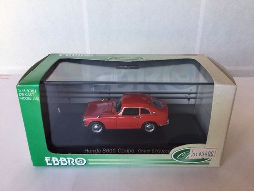 Ebbro honda s600 coupe - 1/43,